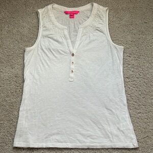 Lilly Pulitzer Whit Sleeveless Tank Top